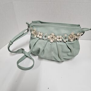 Elle Light Blue Shoulder Bag‎ Purse